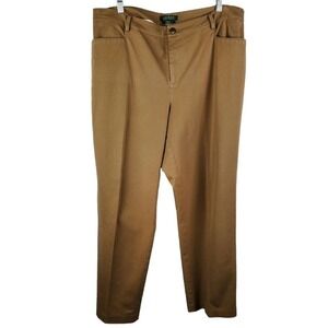 Lauren by Ralph Lauren Caitlin Pants Size 16 W Plus